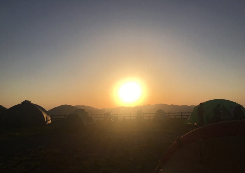 夕暮れ